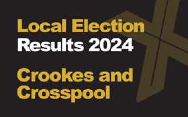 Local Election Results 2024 Crookes and Crosspol banner.