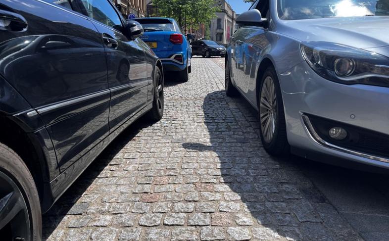 Car parking in Sheffield.