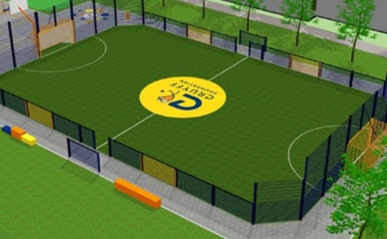 An artist's impression of the sports facility at Parson Cross Park