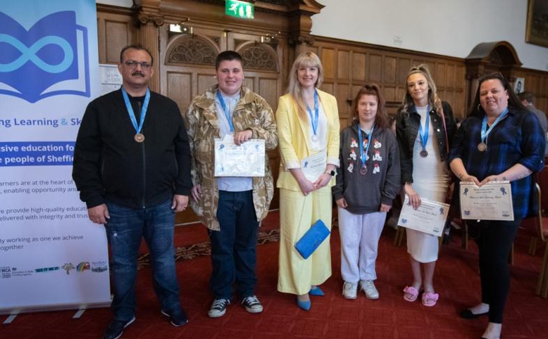 Lifelong learners were invited to celebrate their achievements at the Town Hall