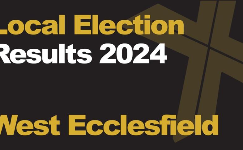 A green background picture with Local Election Results 2024 West Ecclesfield written in front