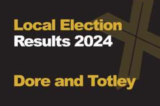 Local Election Results 2024 Dore and Totley banner.