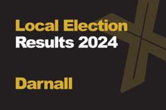 Local Election Results 2024 Darnall banner