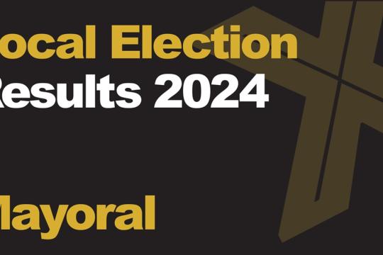 Local Election Results 2024 Mayoral banner.