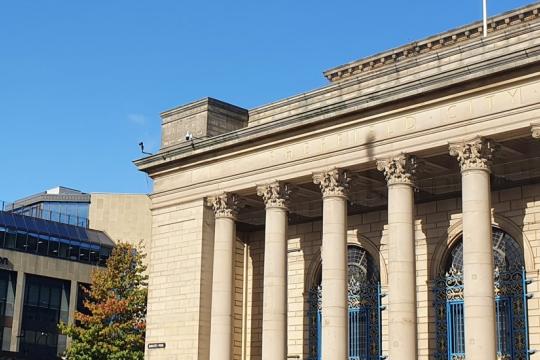 Sheffield City Hall.