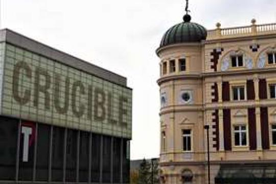 Crucible and Lyceum theatres in Sheffield.