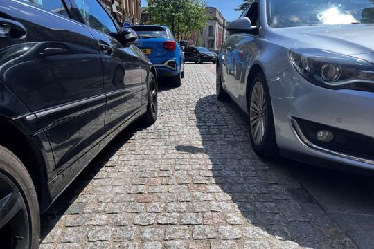 Car parking in Sheffield.