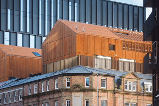 Sheffield City Council’s flagship Heart of the City development in Sheffield City Centre.