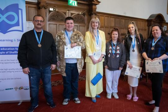 Lifelong learners were invited to celebrate their achievements at the Town Hall