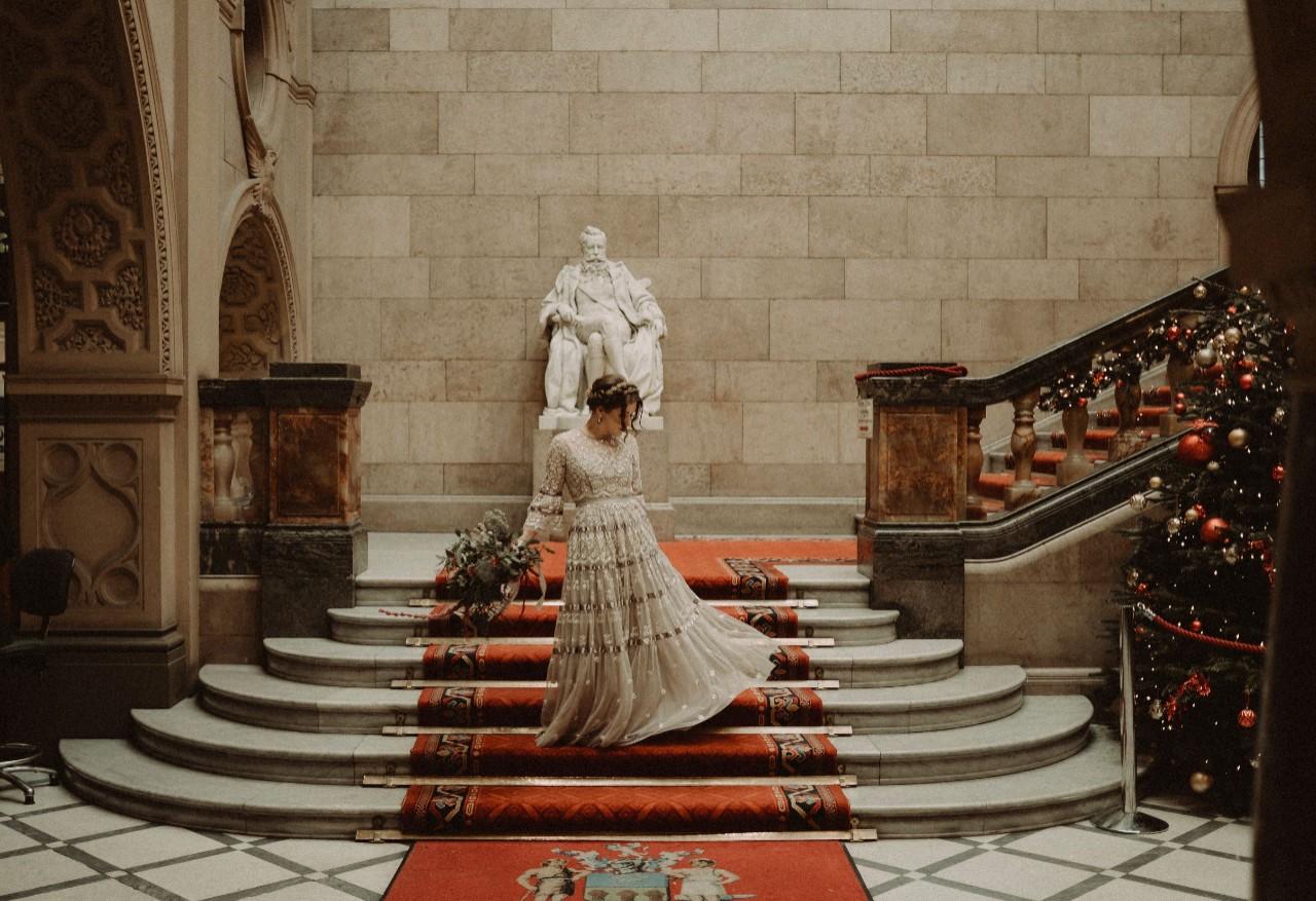 Town Hall stairs